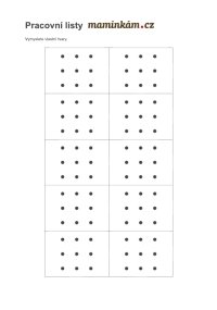 Pracovní listy pro předškoláky - zrakové vnímání 3 až 5 let - vymyslete vlastní tvary 9e