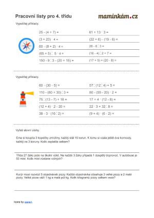 Pracovní listy 4. třída - matematika - počítání se závorkami II.png