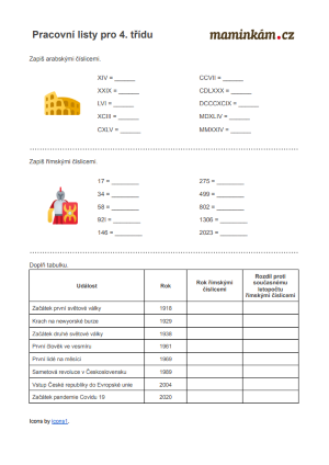 Pracovní listy 4. třída - římské číslice.png